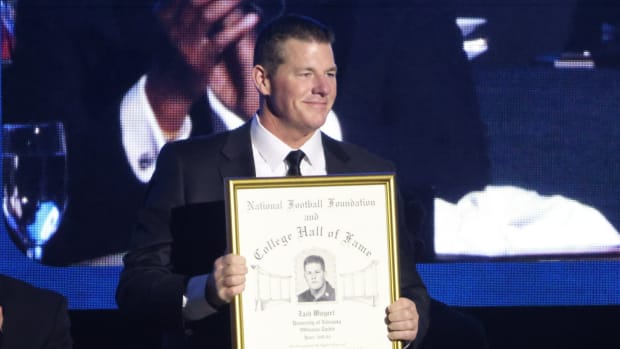 Zach Wiegert 2022 College Football Hall of Fame induction